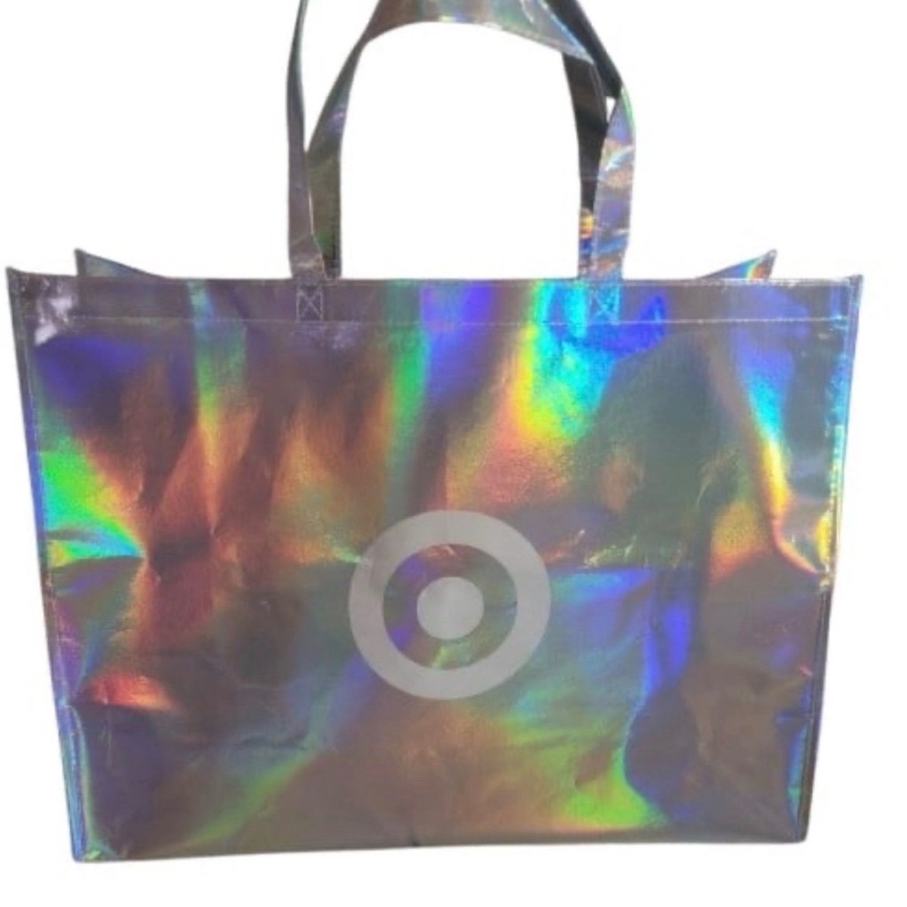 Holographic Target Tote Bag